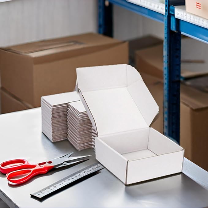 Small Shipping Boxes 8x8x3 Inch - Image 3