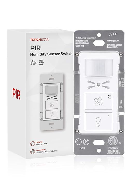 TORCHSTAR Humidity Sensor Switch by TORCHSTAR