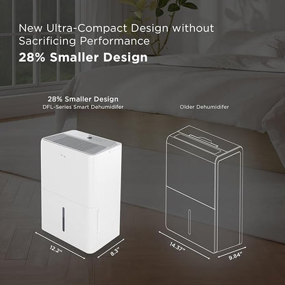 TCL 2000 Sq. Ft. Smart Dehumidifier, Energy Star Most Efficient 2024, - Image 4
