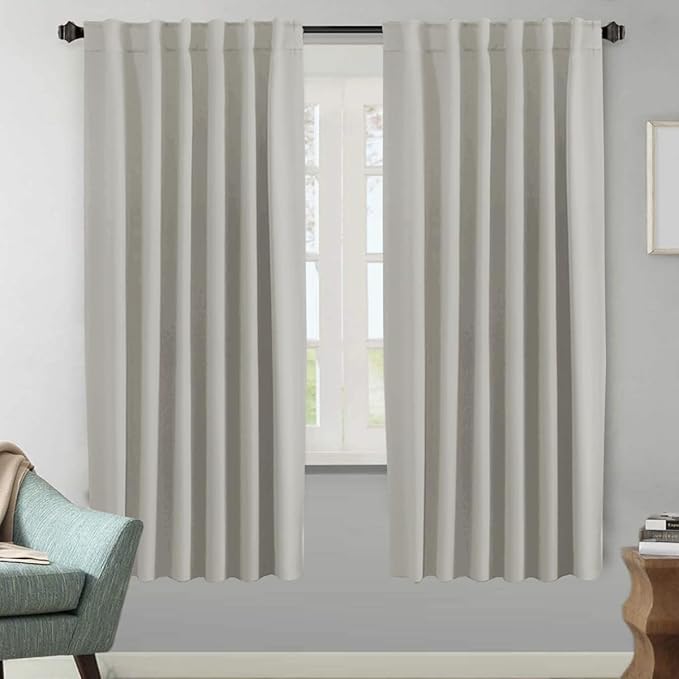 H.VERSAILTEX Blackout Curtains Thermal Insulated Window Treatment Panels Room by HVERSAILTEX