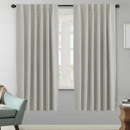 H.VERSAILTEX Blackout Curtains Thermal Insulated Window Treatment Panels Room by HVERSAILTEX