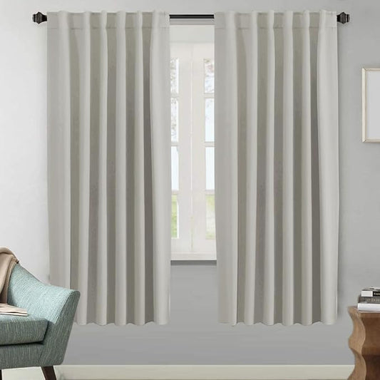 H.VERSAILTEX Blackout Curtains Thermal Insulated Window Treatment Panels Room by HVERSAILTEX