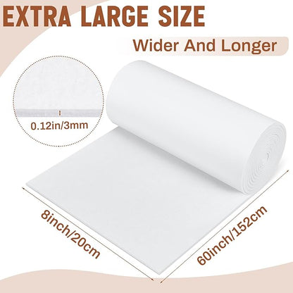 Large Felt Furniture Pads 8 x 60 Inch Non Slip Self Adhesive Heavy Duty - Image 2