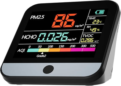 13 in 1 Air Quality Tester for Home, Indoor Air Quality Monitor, by Unknown