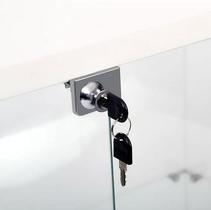 Yoluckea 5-Tier Glass Display Cabinet - Image 8