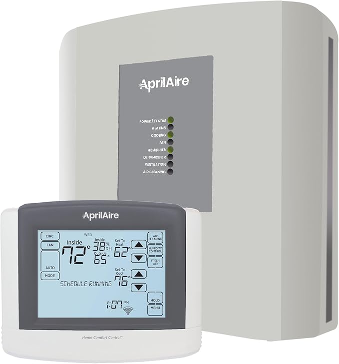 AprilAire 8910W Wi-Fi Programmable Touchscreen Thermostat by AprilAire