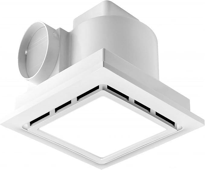 Bathroom Exhaust Fan with LED Light Ceiling Mount Ventilation Fan 110 CFM 1.0 by Unknown