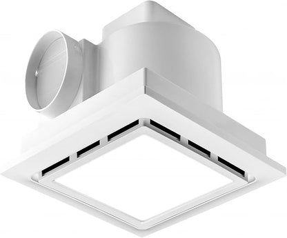 Bathroom Exhaust Fan with LED Light Ceiling Mount Ventilation Fan 110 CFM 1.0 by Unknown