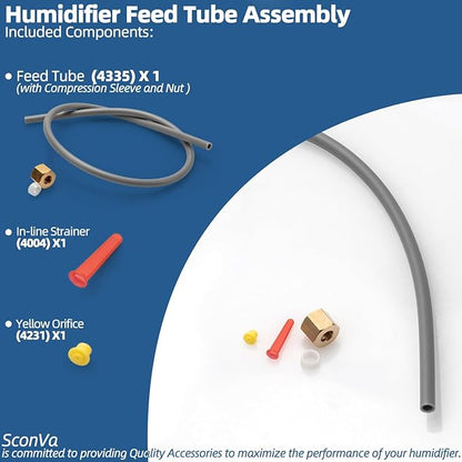 4335 Feed Tube Assembly with Compression Sleeve & Nut Compatible with Aprilaire - Image 6