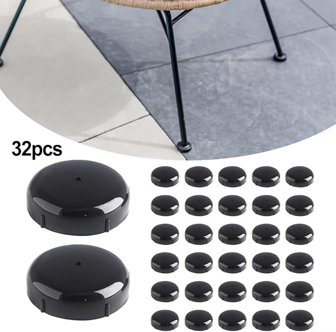 .-Inch Black Plastic Leg Glides - Image 6
