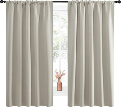 NICETOWN Blackout Curtains for Living Curtains, Room Darkening Window Curtain - Image 2