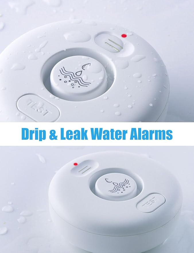 WD71 Water Leak Detector for WiFi Gateway/Hub, 120dB Adjustable Wireless Water - Image 2