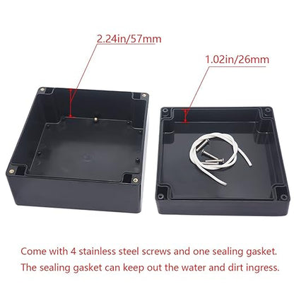 Project Box IP65 Waterproof Junction Box ABS Plastic Electrical Boxes DIY - Image 4
