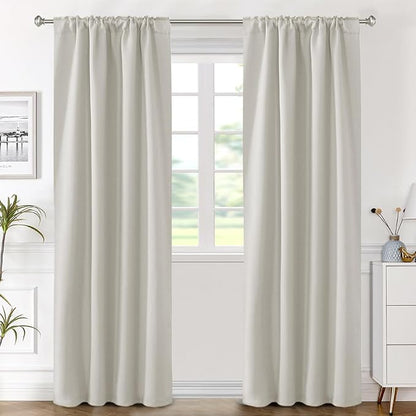 H.VERSAILTEX Blackout Curtains Thermal Insulated Window Treatment Panels Room - Image 2