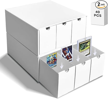 Trading Card Storage Box, Top Loaders Storage Box by Fageverld