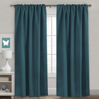 H.VERSAILTEX Blackout Curtains Thermal Insulated Window Treatment Panels Room - Image 2