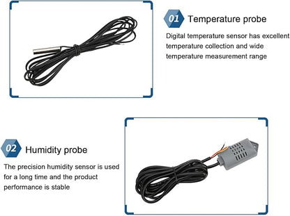 XM‑18SD Egg Incubator Controller Large-Screen 5 Modes Intelligent Temperature - Image 4