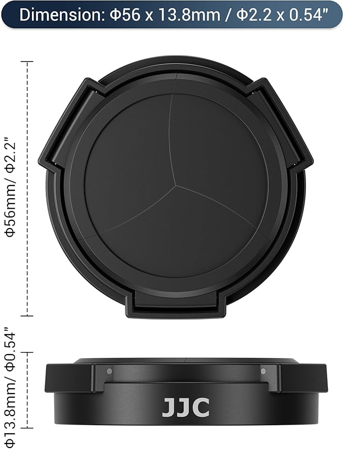 JJC Auto Open and Close Lens Cap Cover - Image 6