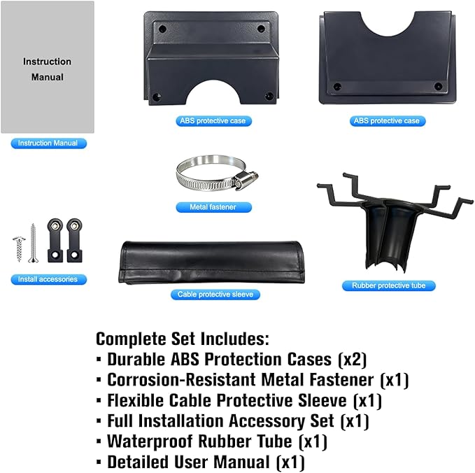 HVAC Wall Penetration & Line-Set Cover Kit, Wall Sleeve - Image 7