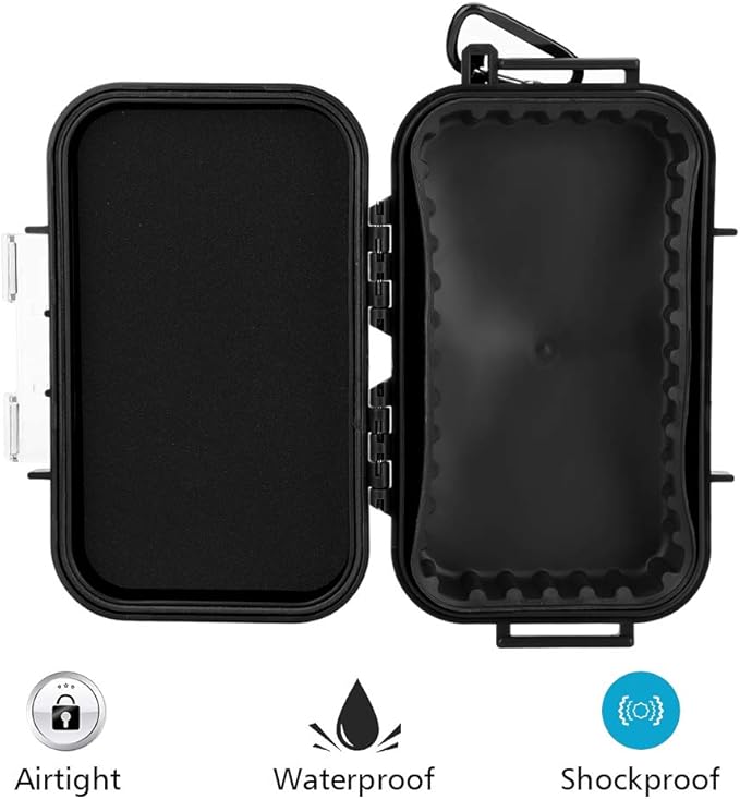 Small Waterproof Boxes of Plastic Case Shockproof Airtight Container Case - Image 3