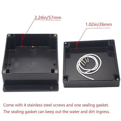 Junction Box IP65 Waterproof ABS Plastic Electrical Project Case Power Junction - Image 4