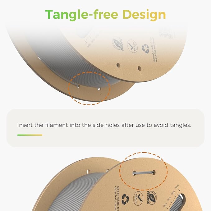 Official Creality Hyper PLA Filament Bundle, No-Tangling Stronger Toughness Fit - Image 6