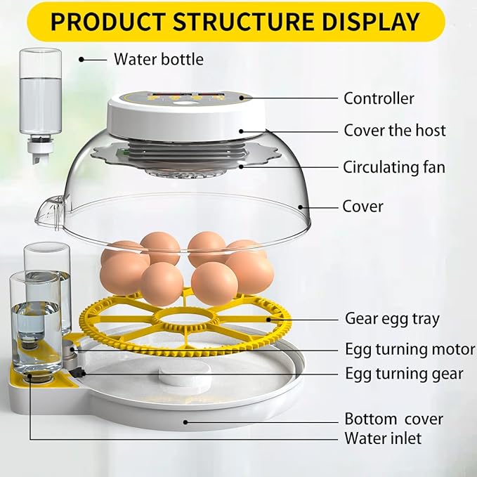 18/60 Incubator for Hatching Eggs, Egg Incubators - Image 7