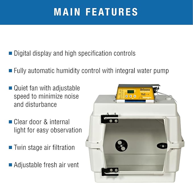 Brinsea TLC-40 Zoologica II Bird Brooder & Pet Recovery Incubator - Image 2