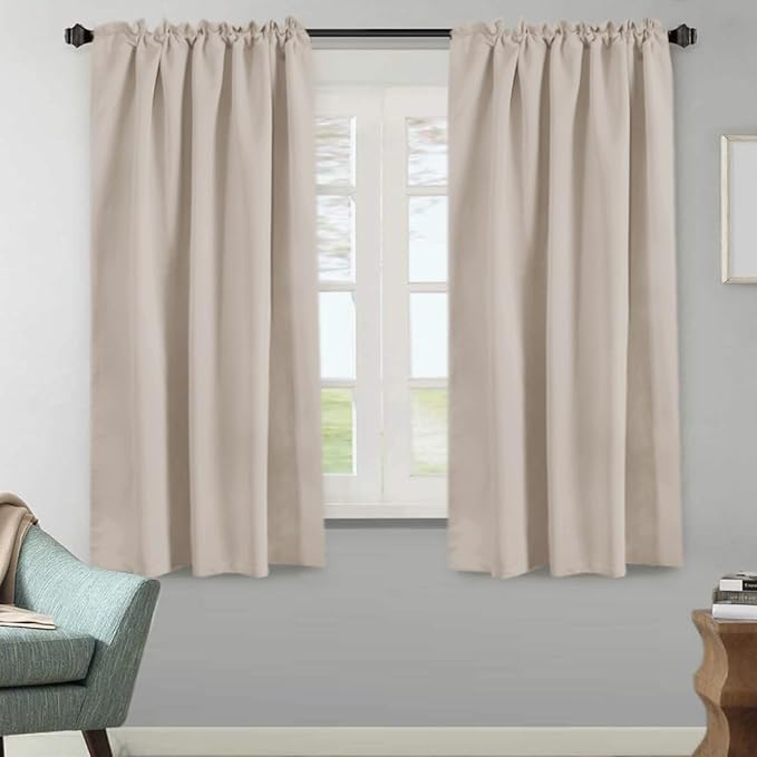 H.VERSAILTEX Blackout Curtains Thermal Insulated Window Treatment Panels Room - Image 2