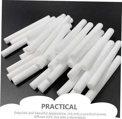 PRETYZOOM 15Pcs Aroma Diffuser Sticks Absorbent Cotton Essential Oil Volatile - Image 3