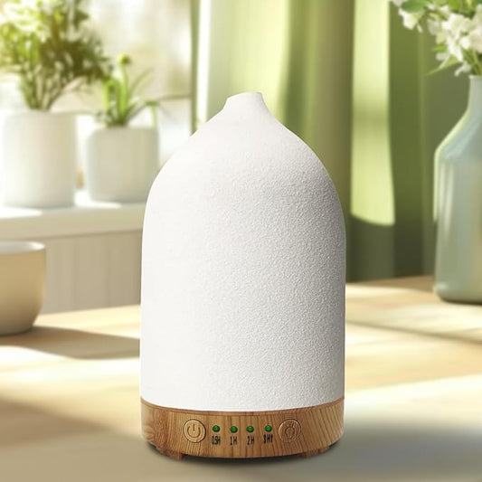 Essential Oil Diffuser Humidifiers, Aromatherapy Diffusers, Ceramic Essential by Vasysvi