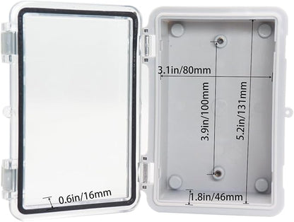 Waterproof Electrical Box Dustproof Junction Box Weatherproof IP67 ABS Plastic - Image 4