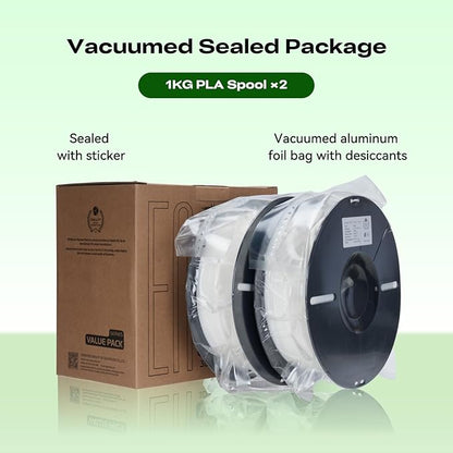 Creality 3D Printer Filament, 1.75mm Bundle 2kg PLA Printer Filament, - Image 7