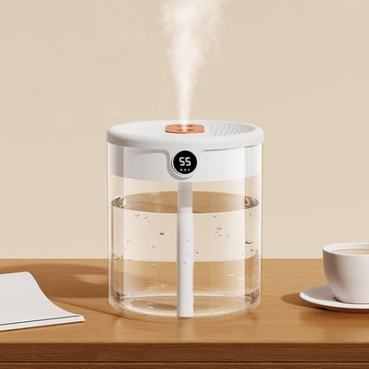 2L Humidifier, Double Nozzle Humidifier, Top Fill Cool Mist Humidifier - Image 5