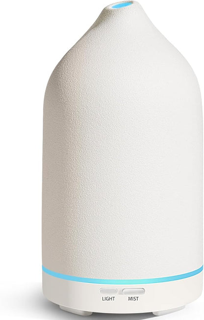 URPOWER 120ML Essential Oil Diffuser Ceramic Aromatherapy Diffuser by URPOWER