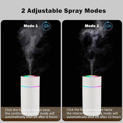 Portable Mini Humidifier with 7-color Lights, Cool Mist Small Desk Humidifiers - Image 4