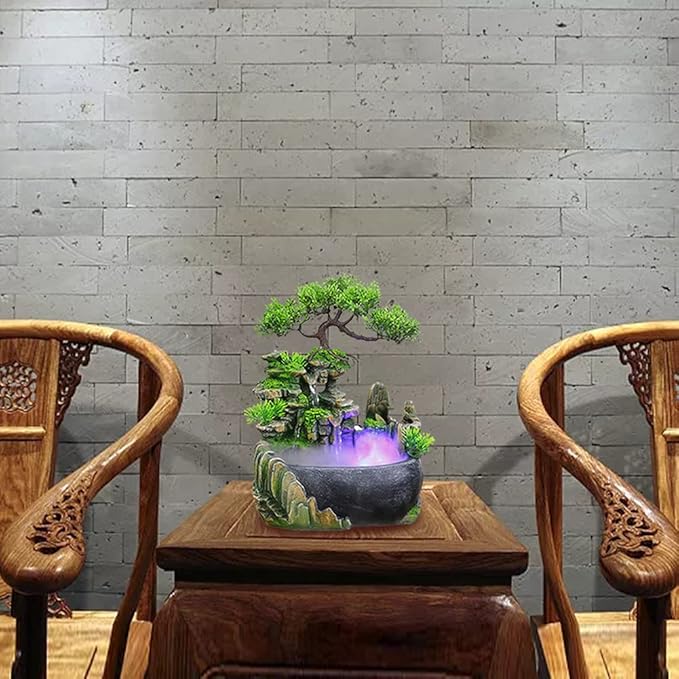 Tabletop Fountain, Atomizing Desktop Humidifier - Image 6