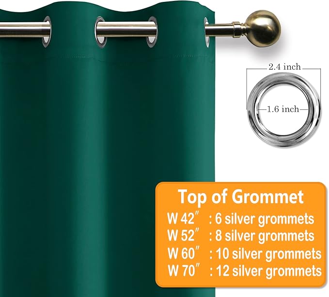Hiasan Room Darkening Window Curtains - Image 5
