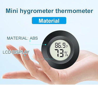 4 Pack Hygrometer Thermometer Digital Humidity Meter Indoor/Outdoor Humidity - Image 5