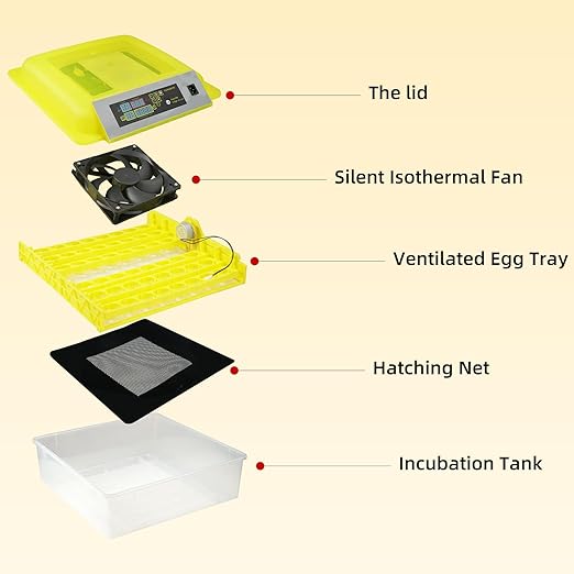 Egg Incubator for Hatching Eggs, Automatic Egg Turner & Digital Humidity Control - Image 6