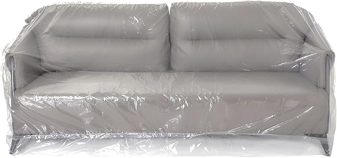 Plastic Couch Sofa Cover, Couch Cover, Waterproof Furniture Covers Protector by Unknown