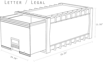 Storex, STX61106U01C, Archive Files Storage Box, 1 / Each - Image 7
