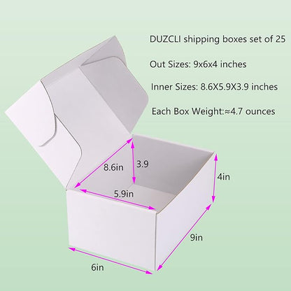 Small Shipping Boxes 9x6x4 Inch - Image 2