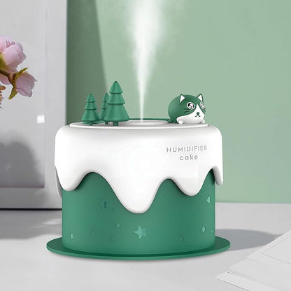 Cute Pet Humidifier, Cat Cake Humidifier, USB Plug-in Use, Desktop Silent Spray - Image 2