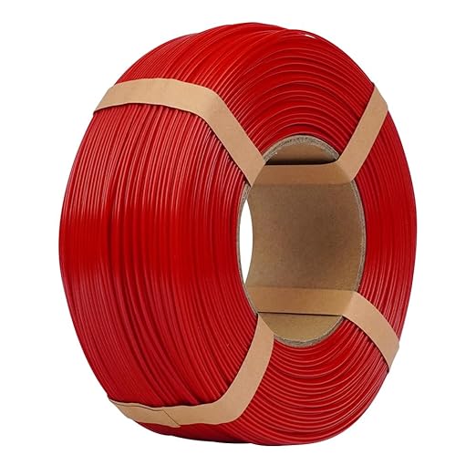 Inland V2 PLA PRO 3D Printer Filament Refill, 1.75mm Spooless Filament by INLAND