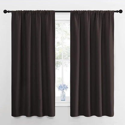 NICETOWN Blackout Curtain Panels 63 inches by NICETOWN