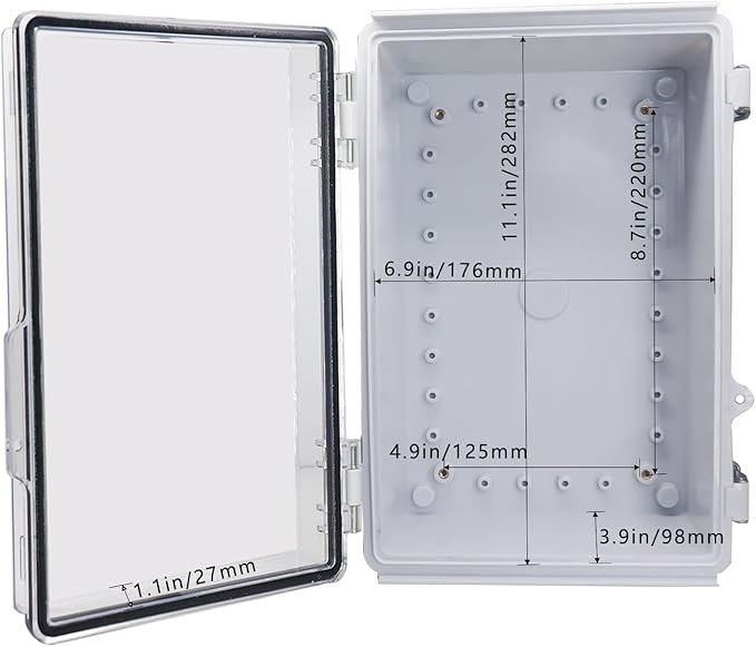 Waterproof Outdoor Electrical Box Junction Box Weatherproof IP67 ABS Plastic - Image 4