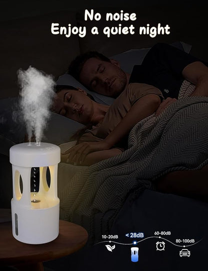 Anti Gravity Humidifier with Night Light, Drip Drop Humidifier - Image 7