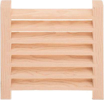 Sauna Room Air Vent Grille Wooden Ventilation Panel Steam Room Accessories by OSALADI