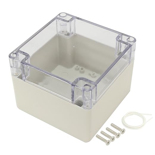 ABS Plastic Junction Box, Dustproof Waterproof IP65 Electrical Box by AWCLUB